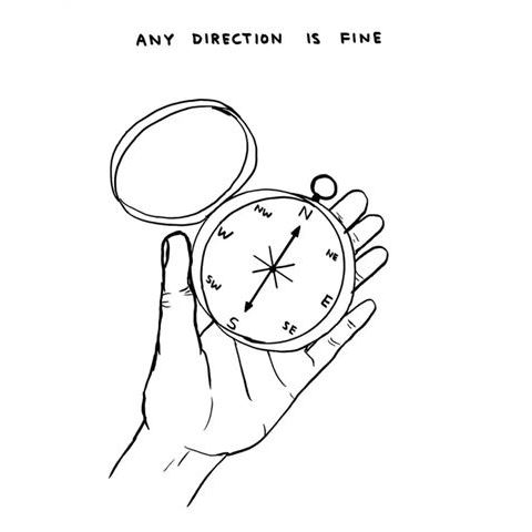 Any direction is fine