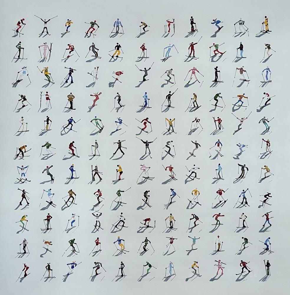 121 Skier in 30 colours