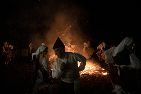 S. Juan de Amandi, Traditional Saint Jhon fires
