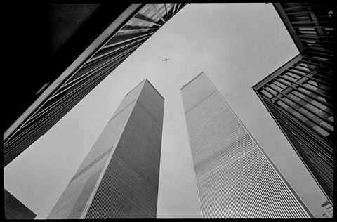 TWIN TOWERS AND A PLANE, New York