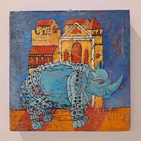 Il rinoceronte azzurro