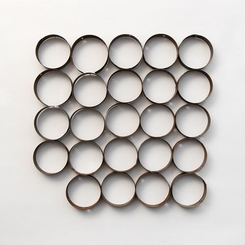 Composition with 24 Steel Rings