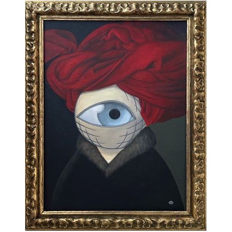 Ksenia Yarosh, Uomo con turbante rosso - Jan Van Eyck